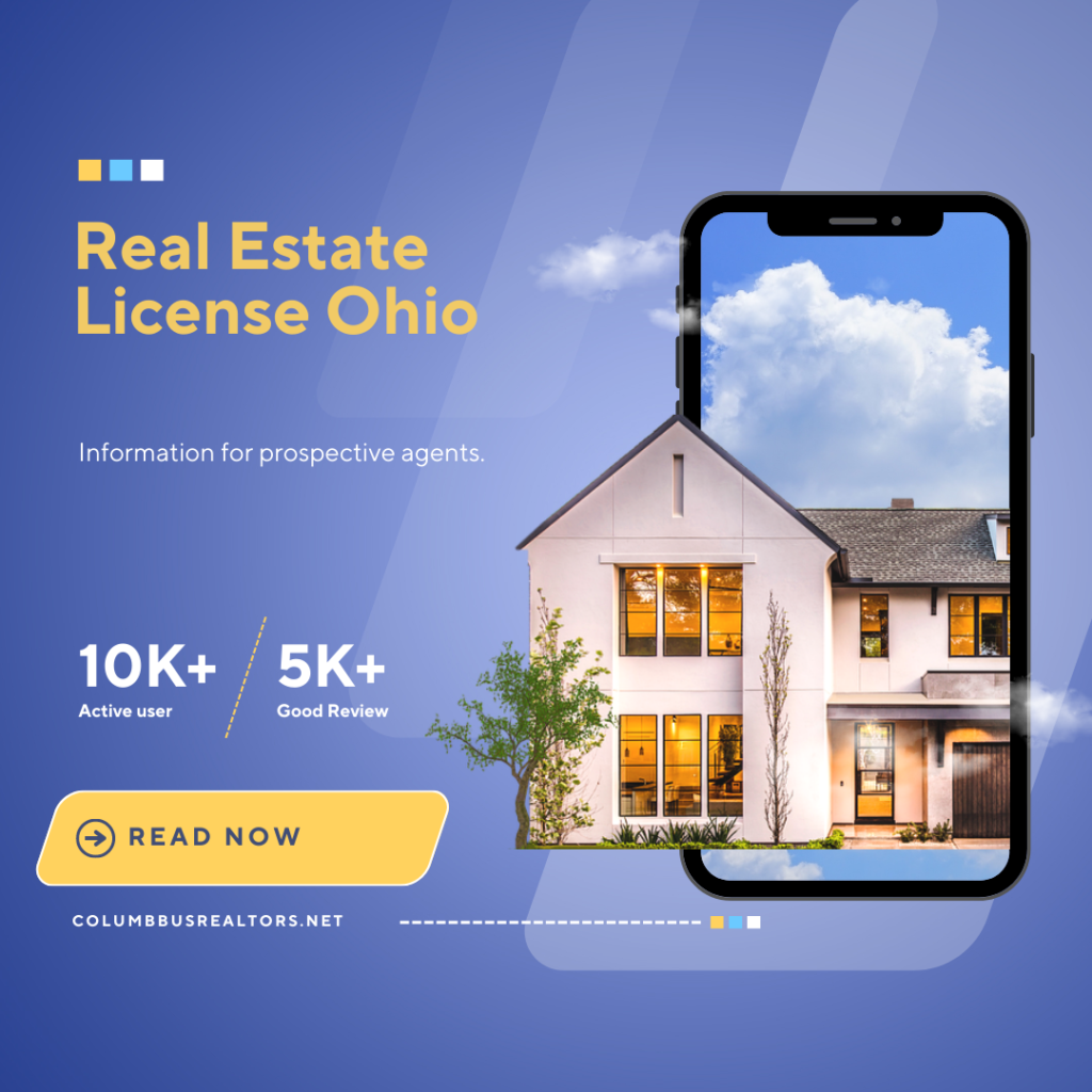 real estate license ohio
